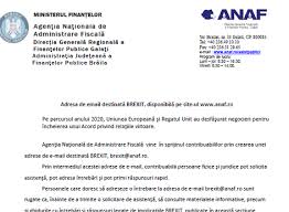 Astfel, anaf precizează că derulează proiectul pilot privind stimularea conformării voluntare dedicat persoanelor fizice. Anaf Oficial Adresa De Email DestinatÄƒ Brexit DisponibilÄƒ Pe Site Ul Www Anaf Ro Cabinetexpert Ro Blog Contabilitate