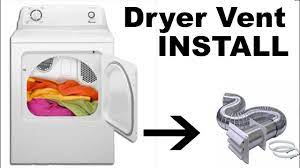 Dryer Vent Install Easy Method Concrete Wood Walls Youtube