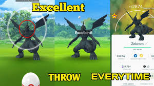 Oct 23, 2020 · landing a throw when the circle is at its largest gives you nice, halfway for great, and smallest for the desired excellent. Pokemon Go Excellent Throw Curveball Everytime Trick 2021