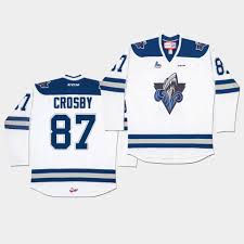 Troy crosby refuted a report that the family was trying to. Sidney Crosby 87 Rimouski Oceanic Away White Jersey