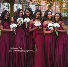 Marsala Pantone Color Of The Year 2015 My Wedding Nigeria Vestidos De Dama De Honra Marsala Vestidos De Baile Lindos Vestidos Longos De Dama De Honra