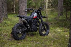 Black Magic A Stealthy Honda Nx650 From The Baltics Custom Bikes Bicycle Tattoo Ducati Monster Custom