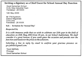 An invitation letter for a birthday party will have a different tone from an invitation letter for visa. Invitation And Replies Class 12 Format Examples