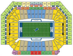 Nfl Football Stadiums Detroit Lions Stadium Ford Field