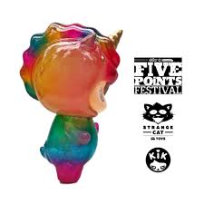 Strangecat toys promo codes & coupons, november 2020. The Toy Chronicle Quay Rainbow Resin Strangecat Toys Exclusive By Kik Toyz X Hell Toys