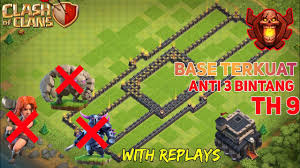 New best th9 war base 2018 | defense against th10 laloon; Base Th9 Terkuat Anti 3 Bintang Terbaru Replays Clash Of Clans Youtube