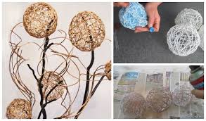 This means if you make a purchase, i might make a small commission to support the blog, thanks! Thread Yarn Ball Home Decor Diy Tutorial Video