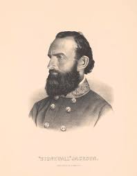 He graduated from west point in 1846 and began his career in the artillery as a brevet second lieutenant. General Stonewall Jackson Portrait Eight Drawing By War Is Hell Store