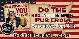 Do The Red, White, & Brew Pub Crawl in Elizabeth City!