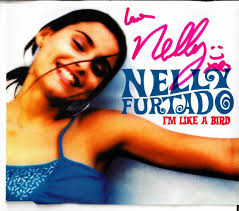 I'm Like a Bird" Nelly Furtado Hand Signed CD Cover