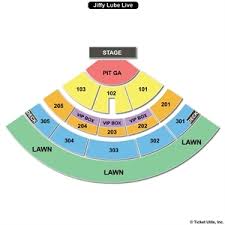 Seating Chart For Jiffy Lube Live Amc Fork And Screen