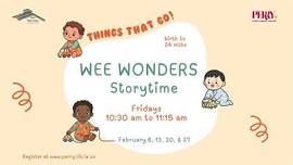 Wee Wonders Storytime (Ages Birth to 24 Months)