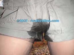 Wetting black lycra sexy pantyhose and shorts