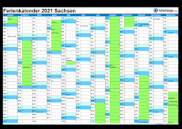 Hier finden sie termine der schulferien und feiertage. Ferien Sachsen 2021 2022