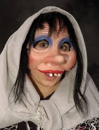 Fool Mask Womens Goofy Big Nose Wig Half Wit Buckteeth Etsy Israel