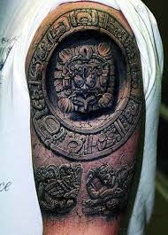 Aztec tattoos were created idolizing uitzilopochtle, a god worshiped by aztecs. Meanings Of Aztec Tattoos Cuded