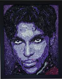 Mosaic Art Creations Using Small Shell Pieces