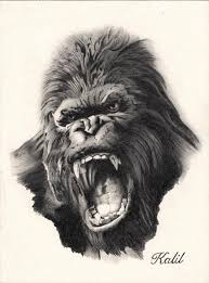 King Kong Pencil Drawing Bestpencildrawing ►learn how to draw with pencils with my step by step drawing tutorials. king kong pencil drawing