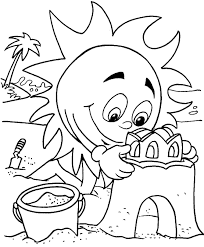 Here is a list of 10 cartoon coloring sheets that features most favorite cartoon characters that your. Summer Coloring Pages For Kids Print Them All For Free