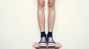 Simple symbol for cosmetics, shoe shops. 7 Reasons You Have Skinny Legs Muscle Fitness