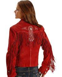 Chaqueta De Cuero De Ante Con Flecos Scully Leather Coat Womens Fringe Leather Jacket Coats Jackets Women
