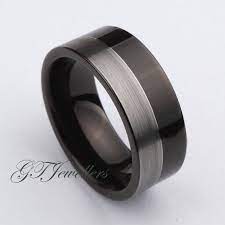 Black Tungsten Ring Brushed Tungsten Ring Wedding Ring Anniversary Man Woman Male Women Men Female Engag Black Tungsten Rings Black Wedding Rings Rings For Men