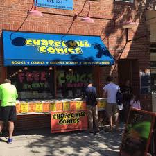 Walking down franklin street you can catch a bite, do a bit of shopping, explore the unc campus, go to a planetarium and arboretum. Chapel Hill Comics Home Facebook