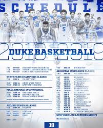 Coach bowie was elevated from assistant coach after the retirement of john hawley. The 2018 19 Schedule Is Duke Men S Basketball Facebook