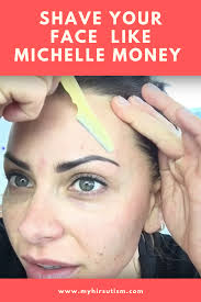 How To Get Rid Of Peach Fuzz On Face Should You Shave Your Face What Are The Pros And Cons And What S The Best Way To Do It Find Out Beauty Shaving Face Peach Fuzz On Face Woman Shaving