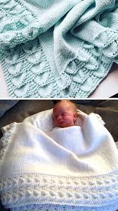 Free Knitting Pattern For Blue Bell Baby Blanket Blanket Has A 8 Row Knit Baby Blanket Pattern Free Baby Knitting Patterns Free Baby Blanket Knitting Pattern