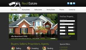 Multiple design variations of templates. Realestate Free Html5 Template Html5xcss3
