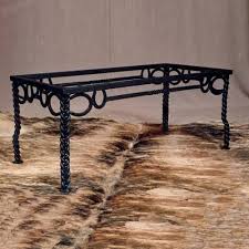 Braided Horseshoe Coffee Table Mountain Decor Coffee Table Horseshoe Decor