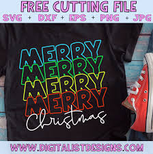 Free Christmas Svg Cut Files Digitalistdesigns
