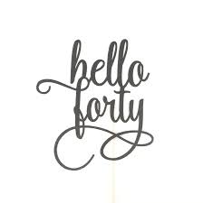 Any Name Happy Birthday Cake Topper Birthday Cake Topper Etsy 40th Birthday Cake Topper Birthday Cake Toppers Happy Birthday Cake Topper