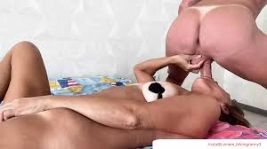 Mature Cougar Blowjob Sucking Balls Cum on Face Fetish: Granny MILF Porn