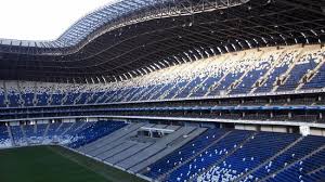 En 1983 adoptó el nombre de estadio azulgrana, al convertirse en la sede del atlante, ya que este equipo lleva esos colores. Estadio Monterrey Rayados Picture Of Estadio Bbva Bancomer Guadalupe Tripadvisor