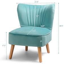 Find the best turquoise footstools & ottomans for your home in 2021 with the carefully curated selection available to shop at houzz. Lounge Blue Kitchen And Office Costway Velvet Accent Chair Fabric Upholstered Padded Occasional Wingback Leisure Chair For Dressing Armless Side Dining Chair With Ottoman Home Kitchen Chairs Maxbus Com Pl