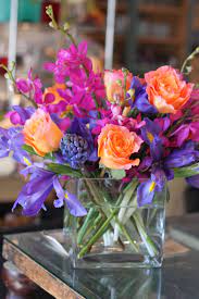 Iris Rose Orchid Hyacinth Spring Flowers Flower Arrangements Spring Flowers Floral Arrangements