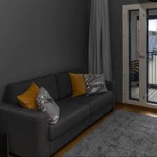 So, even if your grey living room has a marvellous window to brag about, still bring in table lamps, wall sconces, floor lamps, etc. 22 Charcoal Dark Gray Living Room Ideas Inc Design Tips Home Decor Bliss