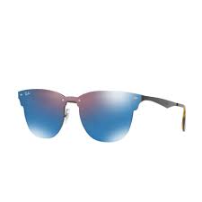 Ray-ban Rb 3576n 1537v 41mm Black Violet Blue Mirror Sunglasses For Sale Online Ebay Blue Mirrored Sunglasses Mirrored Sunglasses Ray Bans