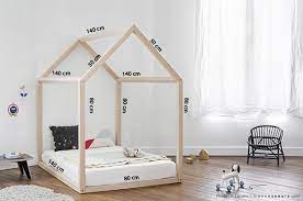bedhuisje maken voor bed van peuter kleuter kinderbed grote meid kamers diy kinderbed