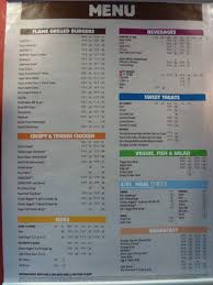 Please be aware, that prices and availability of menu items can vary from location to location. Sporty Looking Cars