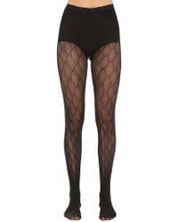 350€ gucci strumpfhose, läuft bei mir, sehr sympathisch die blonde *ad #girl #berlin #gucci… Gucci Strumpfhose Gg Supreme In Schwarz Lyst