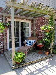 Simple And Fresh Small Patio Design Ideas Wartaku Net Small Patio Design Small Garden Pergola Patio Design