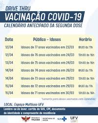 Roberto gardinalli/futura press/futura press/estadão conteúdo Prefeitura De Vicosa Calendario De Vacinacao Contra A Covid 19 De 12 A 15 De Abril