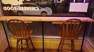 The table sits at bar height and makes use of our basic table kit for easy assembly. Diy Bar Table Picture Of Dragon Terrace Chinese Restaurant Squamish Tripadvisor