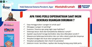 Namun tidak mengetahui nomor hp atau nomor whatsapp nya? Bowo Susilo Nippon Paint Solusi Untuk Dekorasi Rumah Agar Makin Betah Dirumah