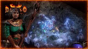 The lord of destruction returns. Diablo 2 Resurrected Sorceress Lightning Spree Youtube