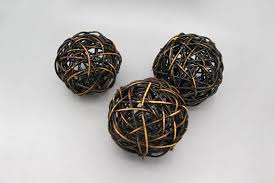Curly Willow Decorative Balls Elegant Woven Balls For Home Decor Rattan Balls Decor Accents Cottag Decorative Bowl Filler Decorative Bowls Casual Home Decor