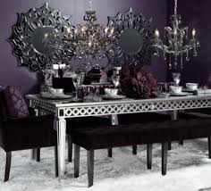 Mirrored Dining Table Sophie Collection Interesting Dining Room Elegant Dining Room Stylish Home Decor